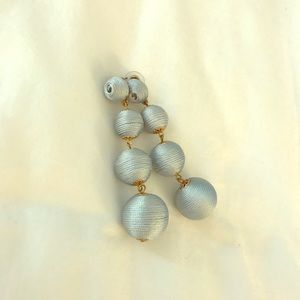 Bauble Bar Inspired Light Blue Ball Drop Earrings!
